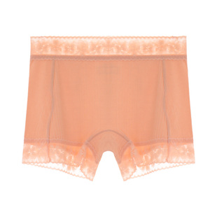 防走光内裤打底裤2合1短款蕾丝边性感安全平角内裤无痕包臀短裤