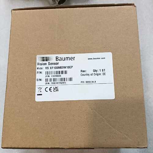 溢价-Baumer视觉传感器VS XF100M03W10EP，德国