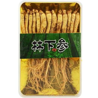 现挖东北特产带土泡酒煲汤林下参