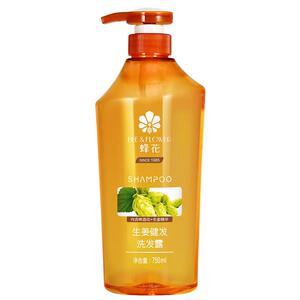 蜂花无硅油生姜洗发水露控油蓬松峰花牌官方旗舰店官网正品品牌