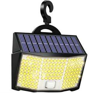 太阳能户外灯2026新款家用庭院灯人体感应照明灯防水门口壁灯墙灯