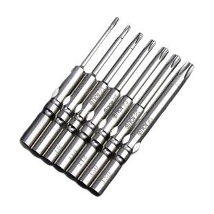 老A 电动梅花批头S2带磁星型批头圆柄梅花批嘴T5T6T8T10T15T20T25