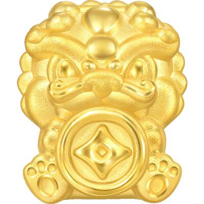 周生生招钱貔貅黄金串珠足金