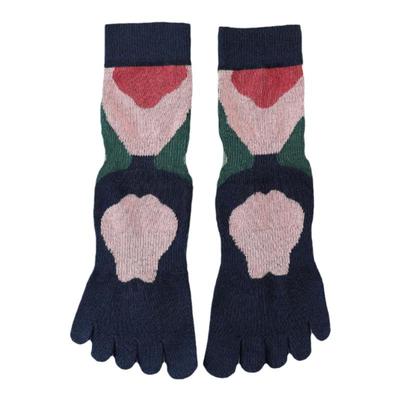 专业中筒防滑瑜伽五趾袜舞蹈健身