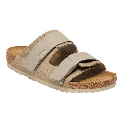 BIRKENSTOCK勃肯绒面魔术贴拖鞋