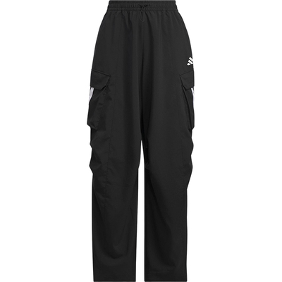 Adidas/阿迪达斯正品2025新款女士经典防晒休闲宽松伞兵裤JZ2332