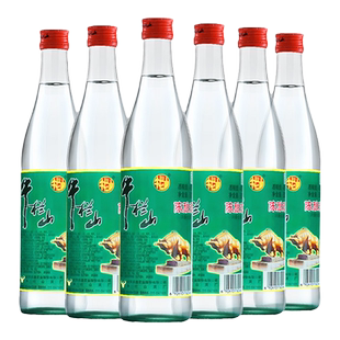 北京牛栏山42度陈酿白牛二500ml*6瓶浓香风格口粮酒水送礼长辈