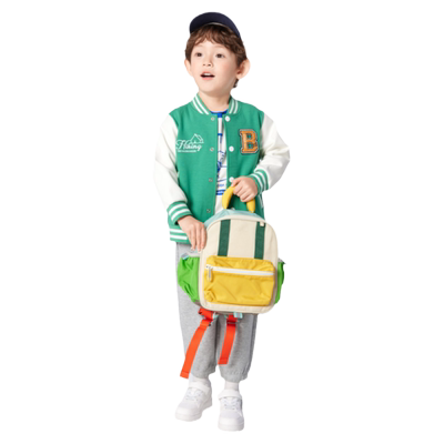 巴拉巴拉男童长袖套装儿童棒球服外套女童运动两件套2025秋季新款