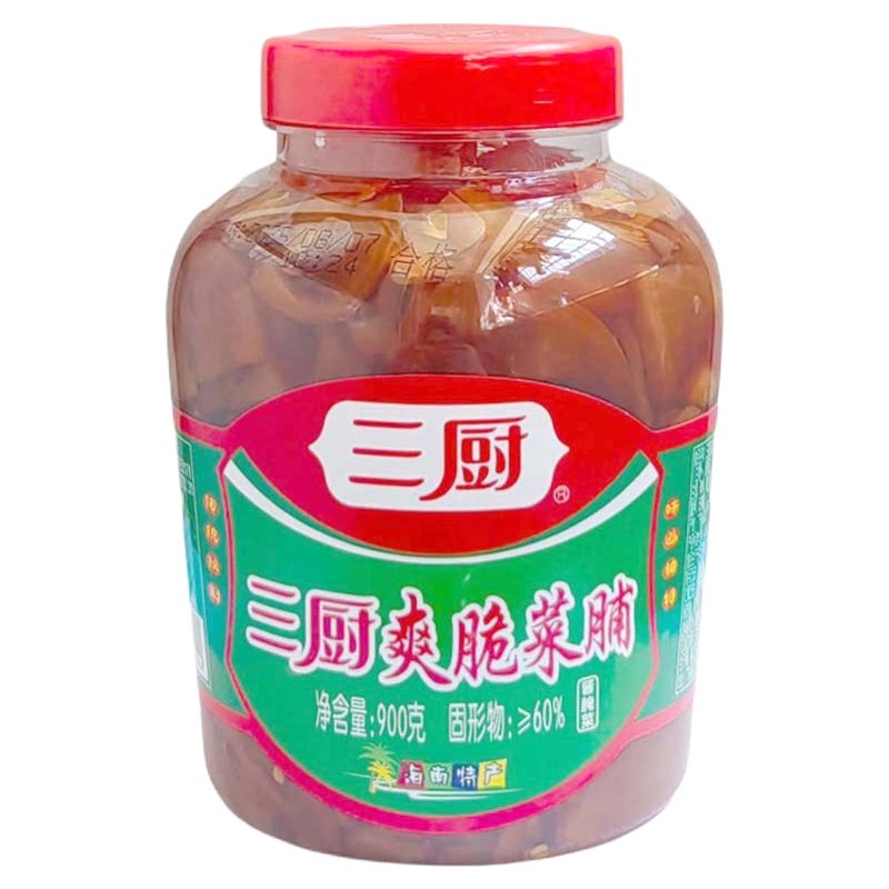 三厨爽脆菜脯900g酱脆萝卜咸菜微
