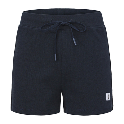 安欧兔美高罗纹修身短裤女