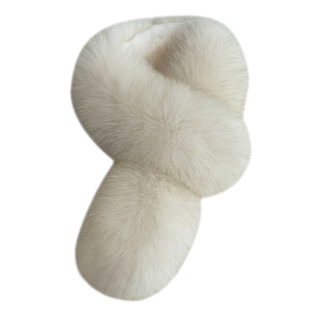 双面毛皮草围脖女韩版狐狸毛围巾反面獭兔内衬亲肤保暖秋冬真毛领