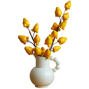 吉祥黄金果五代果仿真五代同堂福禄果胶花假花摆设花瓶家居装饰品