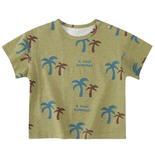 男童短袖T恤2026新款夏季薄款女童体恤宝宝夏装休闲衣服儿童上衣