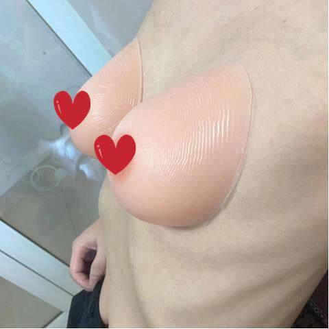 假乳房可穿戴分体自粘硅胶假乳变装义乳伪娘抖仿真男变女扮装性感