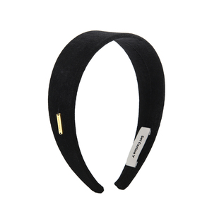 Sei Carina Y丝绒经典发箍宽版头箍女发饰简约时尚百搭不勒头新款