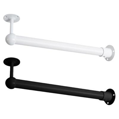 浅衣柜纵向挂衣杆U型L型吊杆顶装