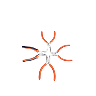 迷你小钳子5寸多功能DIY顶切钳圆嘴钳尖嘴钳钢丝钳胡桃钳起钉器