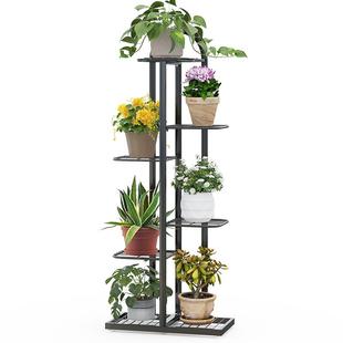 花架子客厅落地式花架置物架阳台花盆托架铁艺多层多肉绿萝花盆架