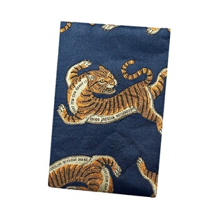 真我 复古虎虎 美式复古手工布书衣手账A5A6手帐本日记记事本封套