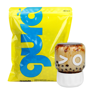 拒绝添加 果然豆黑糖珍珠奶茶专用珍珠粉圆0无老红小料配料糖专用