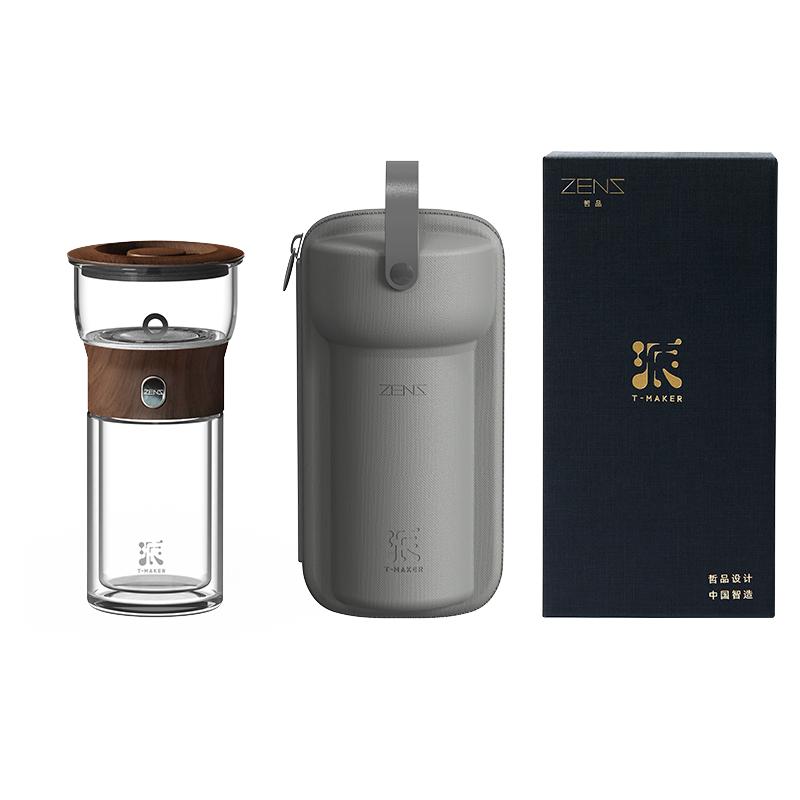哲品派杯单人办公室泡茶玻璃杯