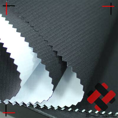 1舜尧特夫龙三防格子冲锋衣防污防水布料防水面料防油夹克