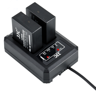 JJC NP-W126S电池适用富士XM5 X100V X100VI XS10 XT30II XT50 XT3 XE3/4 X100F XPRO3 XT200相机配件充电器