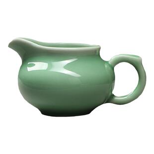 空山新雨公道杯陶瓷分茶杯龙泉青瓷套装分茶器玻璃茶具高档茶漏