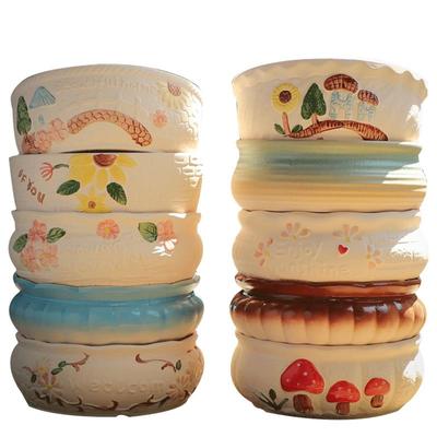 大口径多肉拼盘创意花盆陶瓷