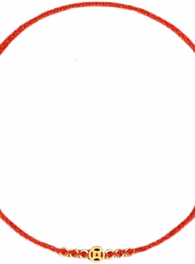 普陀山马年红绳手链招财编织手绳