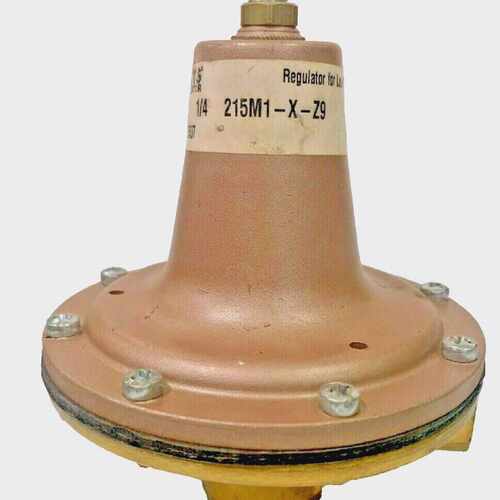 WATTS 215M1-X-Z9 Low Pressure Regulator 1/4