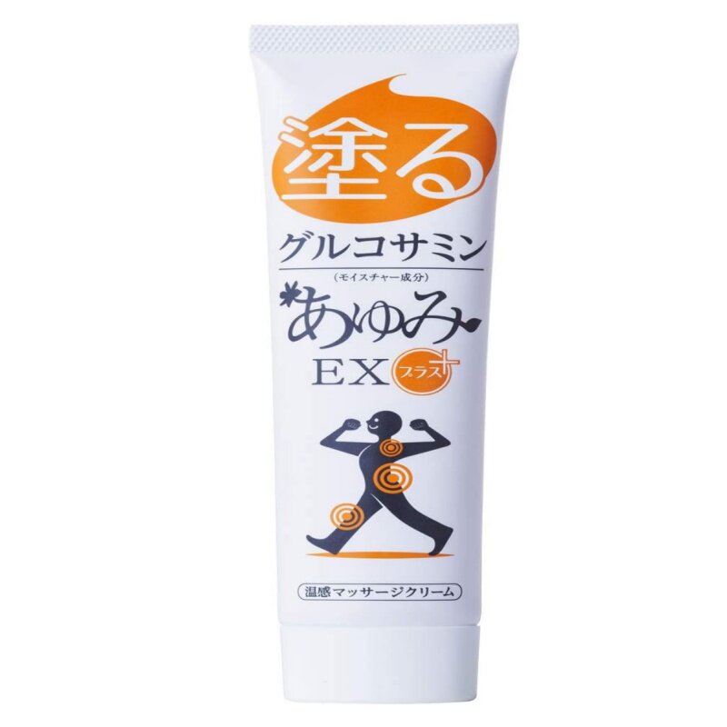 日本常规版涂抹氨糖按摩膏舒缓膝关节腰肩软骨素MSM蛋白聚糖凝胶