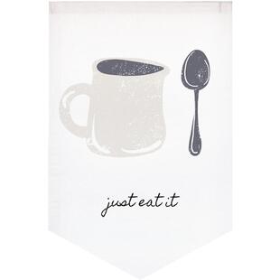 北欧厨房装饰旗帘手绘小清新三角帘挂帘隔断门帘遮挡帘布帘免打孔