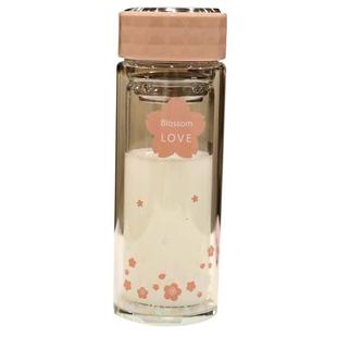 双层玻璃杯泡茶女文艺带茶隔防烫商务水杯学生可爱柠檬杯子办公杯