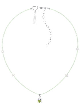 可爱项链MARSEVEN银锁骨链