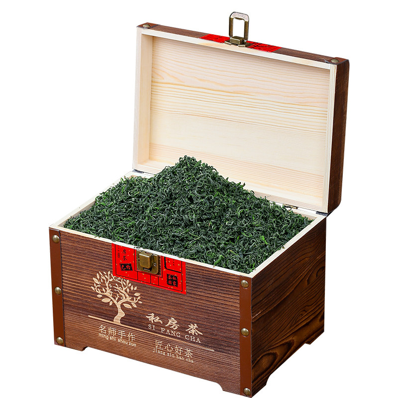 尚醇香碧螺春茶叶绿茶新茶正宗明前浓香型嫩芽花果香春茶散装500g