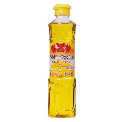 鲁花一级花生油500ML食用油