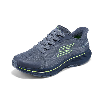 Skechers斯凯奇闪穿鞋2025秋冬新款男鞋一脚蹬休闲运动鞋轻质缓震