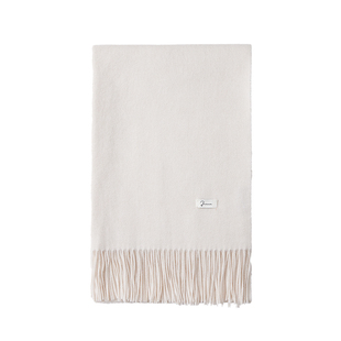 玖慕羊绒披肩围巾女士秋冬季红色保暖羊毛送妈妈长辈本命新年礼物