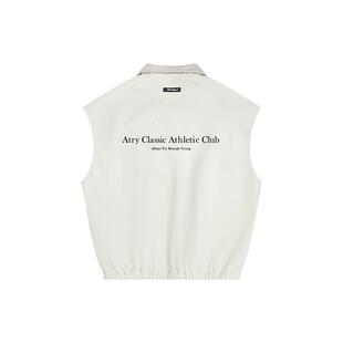ATRY标语梭织背心马甲男春夏季国潮牌潮流高街个性机能坎肩外套男