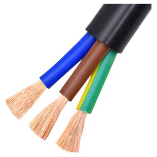 RVV国标控制软电缆2 3 4 5芯0.75 1.5 2.5 4 6平方家用电源护套线