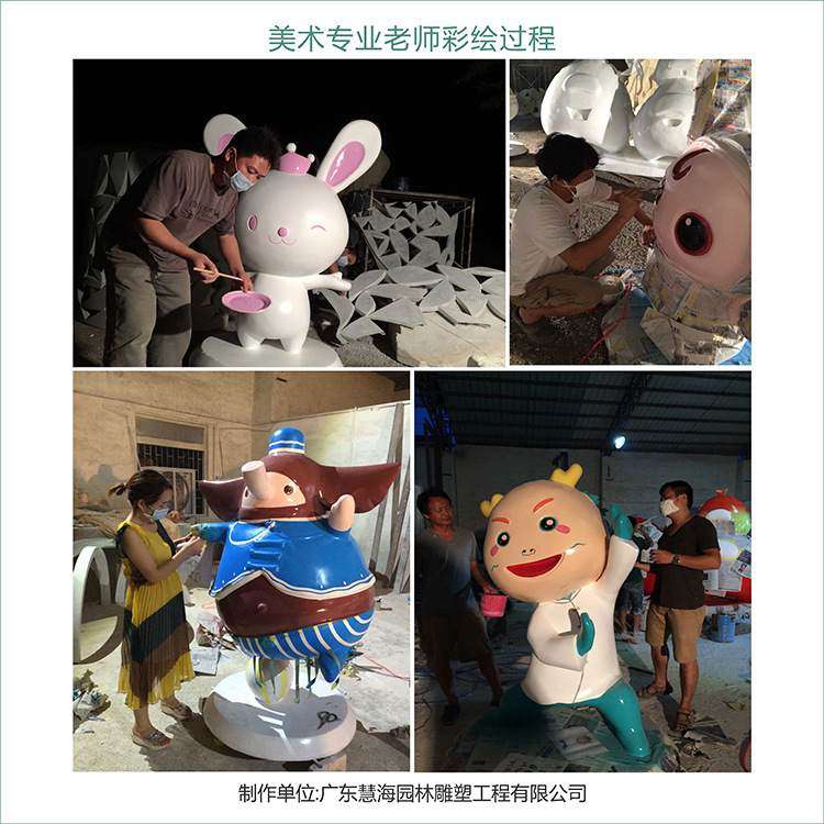 大型人物卡通玻璃钢雕塑厂家广场制校园园林景观定抽象仿雕塑铜