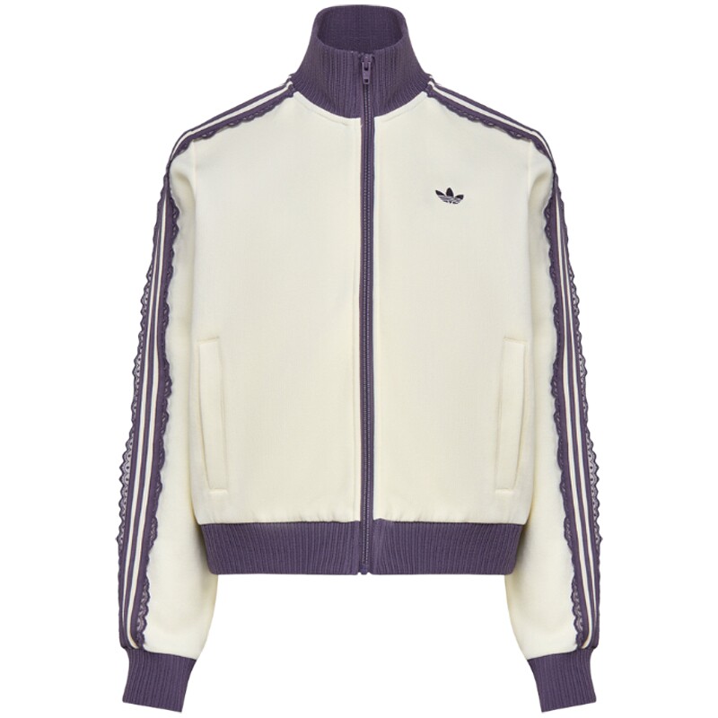 滔搏丨adidas阿迪达斯三叶草女子时尚百搭运动休闲夹克外套LF2334