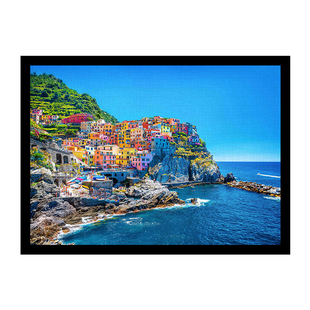 风景拼图1000片成人版裱框高级难度儿童益智力解压潮玩具生日礼物