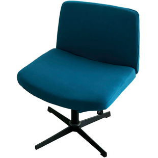 加大宽靠背椅子套罩保护电脑办公室坐垫靠背一体盘腿升降转矮凳座