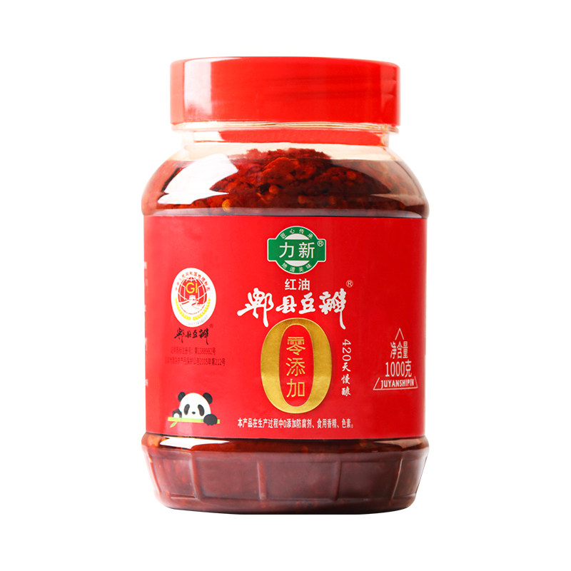 力新郫县豆瓣酱不额外添加防腐剂