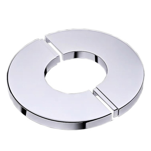 不锈钢管道装饰盖燃气热水器排烟管道遮丑环墙孔玻璃孔空调装饰盖