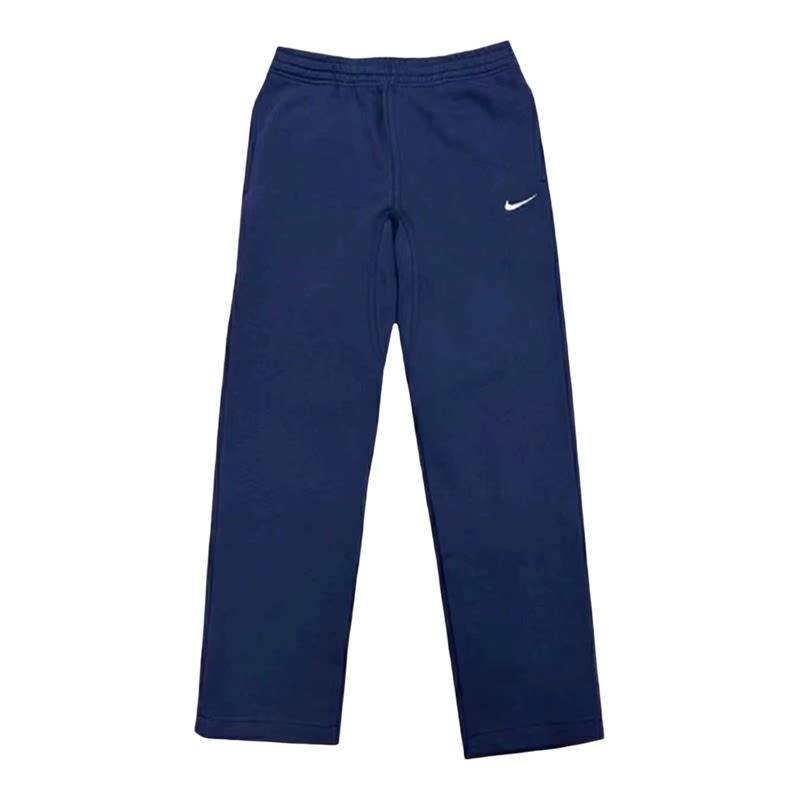 Nike耐克男加绒保暖针织直筒长裤