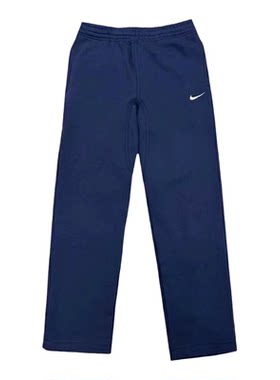 Nike耐克男加绒保暖针织直筒长裤