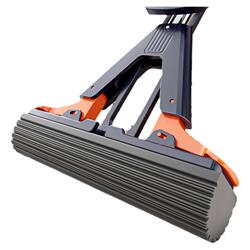 【双翼四重挤水】海绵拖把